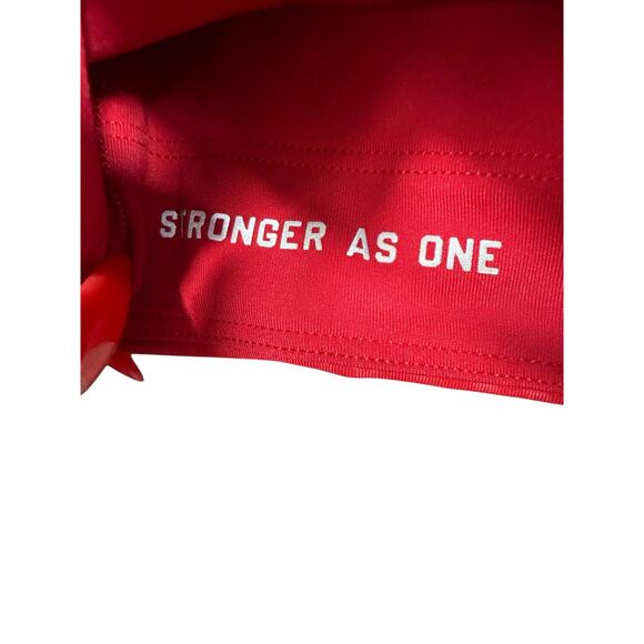 Lululemon x Barry’s Stronger As One Red Sports Bra crop top | Size 12 - Picture 3 of 6